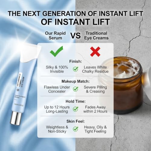 Instant Firming Eye Serum for Under Eye Bags & Wrinkles