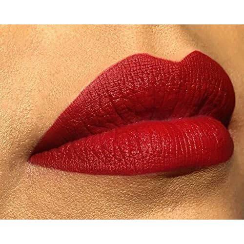 Suavecita Lipstick Victory True Red with Blue Undertones Long Lasting Lip Makeup Vegan