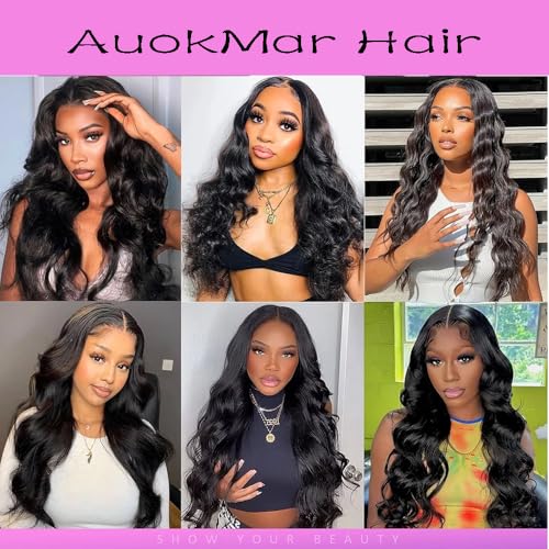 Human Hair Bundles 12 14 16 Inch Body Wave Unprocessed Brazilian Virgin Hair #1B Black