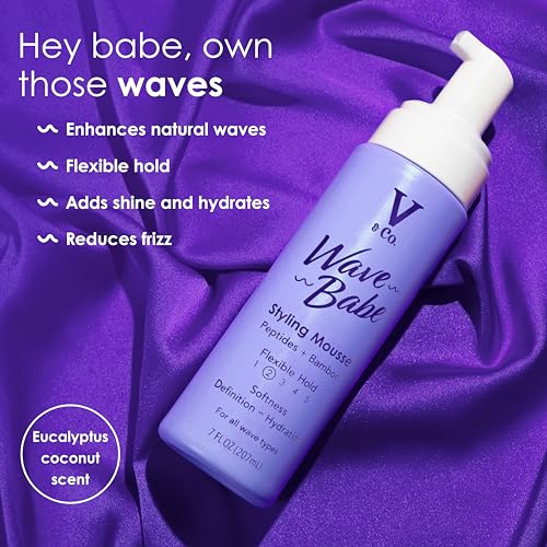 Wave Babe Styling Mousse – Frizz Control & Volume