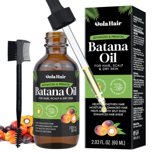 Dolahair Batana Oil for Hair – Moisturizing & Shine (60 mL)