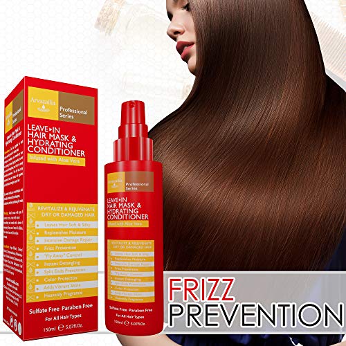 Arvazallia Leave-In Hair Conditioner Spray for Dry & Damaged Hair