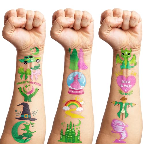 96 PCS Witch Temporary Tattoos for Kids | Party Favors