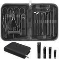 26-Piece Professional Manicure Set with Black Case