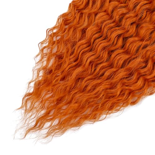 Ginger Deep Wave Human Hair Bundles 300G