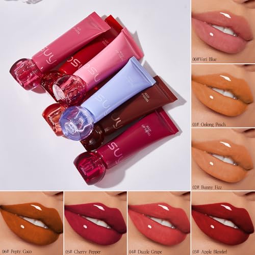 ADMD Jelly Lip Gloss Dazzle Grape - Shimmer Plum