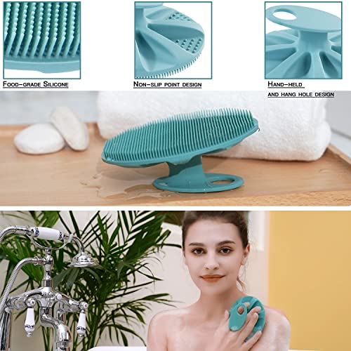 INNERNEED Silicone Body Brush - Gentle Exfoliating Scrubber