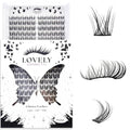 Flutter D Curl Cluster Lashes 10-18mm Mixed Length