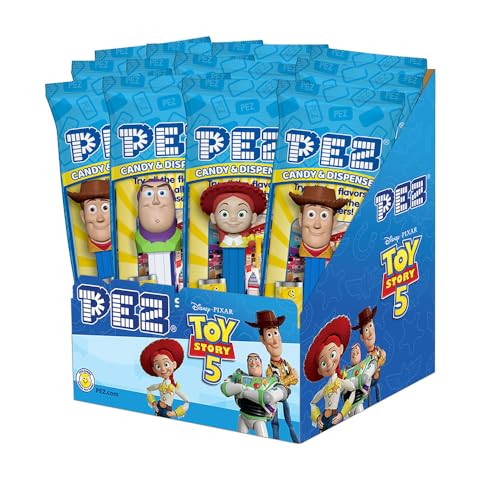 Toy Story 5 PEZ Dispensers 12-Pack with Candy Refills
