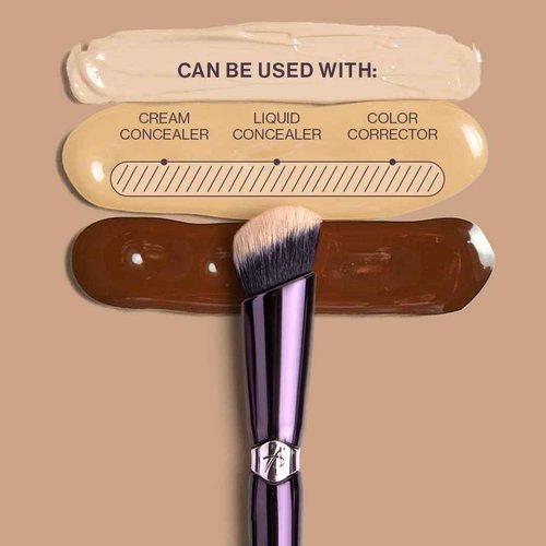 Anisa Beauty Angled Concealer Brush | Precision Application for Seamless Concealer Coverage | Vegan, Cruelty-Free, and Sustainably Made | Ideal for Under Eyes and Targeted Areas |Soft, Synthetic Fiber
