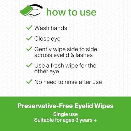 Opti-Soothe Preservative-Free Eyelid Wipes - 30 Moist Towelette For Daily Eyelid Cleaning - Preservative-free - Soothing, Moisturising, Natural Ingredients