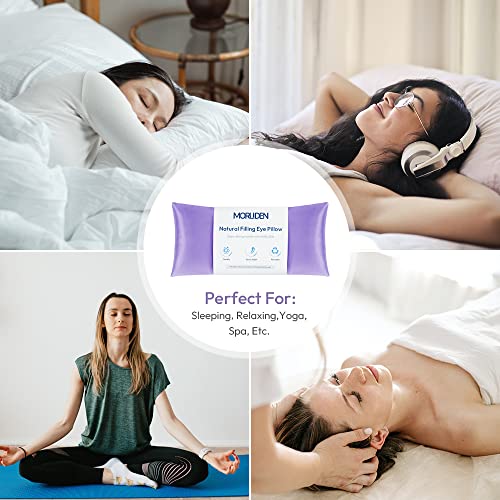Lavender Eye Pillows for Yoga & Meditation (2 Pack)