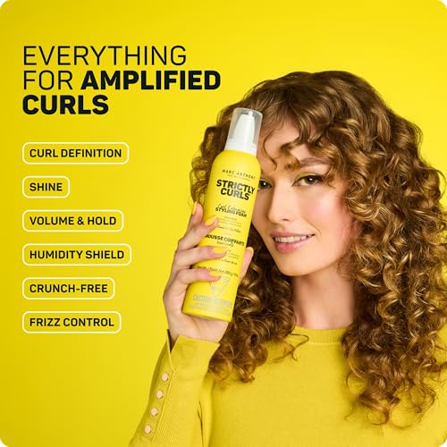 Marc Anthony Strictly Curls Defining Styling Mousse for Curly Hair