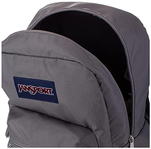 JanSport Unisex Cross Town Graphite Grey Polyester Backpack