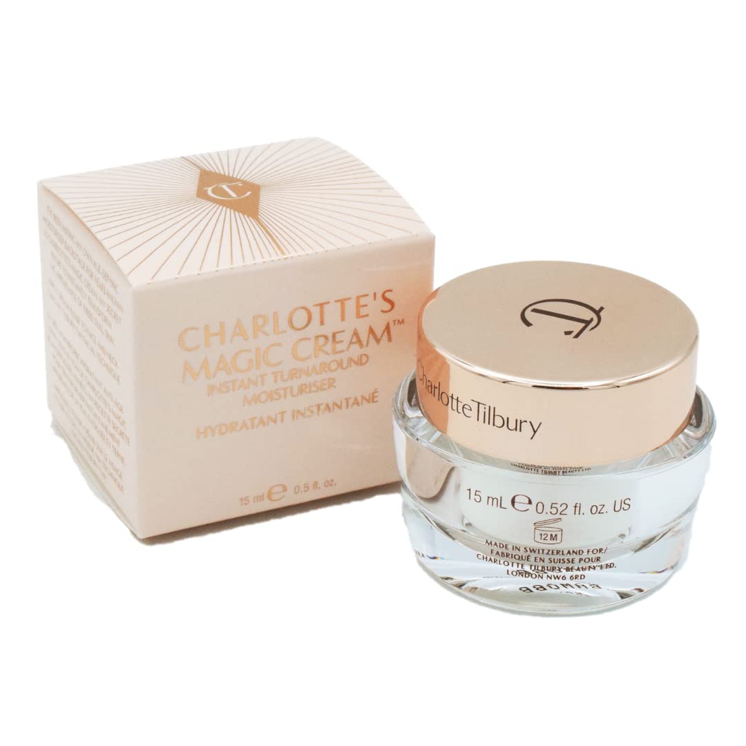 Charlotte Tilbury Magic Cream 0.5oz - Anti-Aging Whole Body Moisturizer for Adults