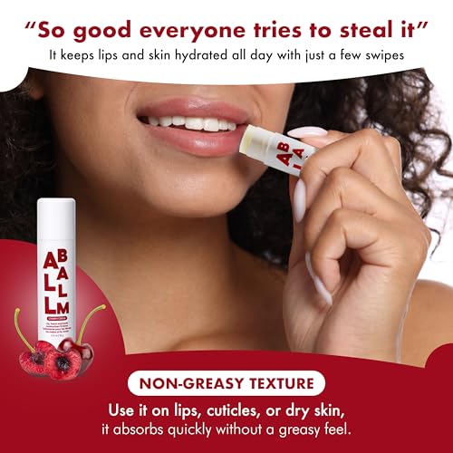Zizia Cherry Giant Multi All Balm Stick ? Moisturizing and Hydrating Stick for Lips, Hands & Body ? with Shea Butter, Jojoba Oil, Aloe Vera, Calendula Beauty Moisturizer - Travel Essentials - 0.5 oz