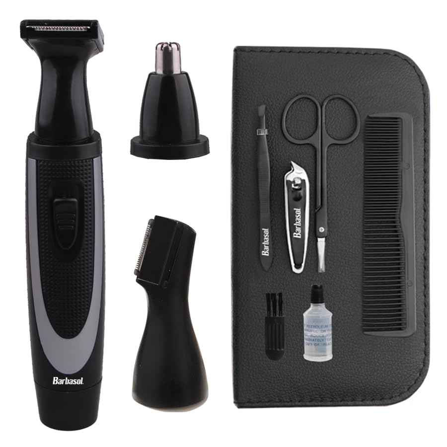 XTREME DIGITAL LIFESTYLE ACCESSORIES Barbasol CBG15000KIT 10 Piece Men's Travel Grooming Set