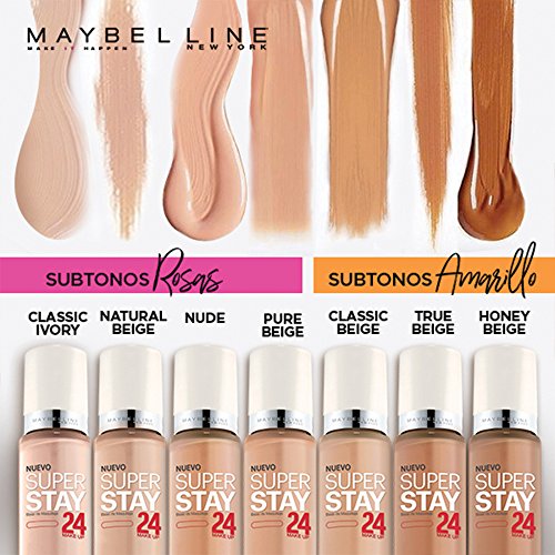 Maybelline New York Super Stay 24Hr Makeup, Classic Beige, 1 Fluid Ounce