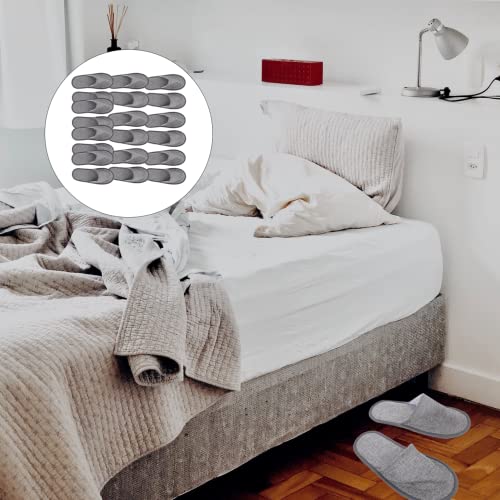 Ciieeo Disposable Hotel Slippers Non-Slip Foldable Portable Slippers for Home Spa Travel Lightweight Breathable Summer Use