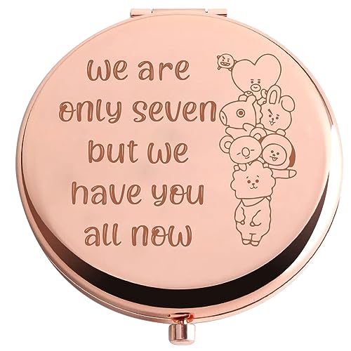 AKTAP Characters Makeup Mirror Gift We are Only Seven But Have You All Now Gift Concert Accessory (We are Only Seven Mirror)