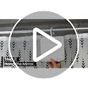 Fogless Shower Mirror with Razor Holder – 8" Real Glass