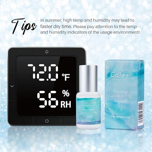 Eyelash Extension Glue Lash Glue for Eyelash Extensions - 5ml 1-2 S Fast Drying/Retention 8 Week Eyelash Adhesive for Eyelash Extensions Professional Salon Supplies