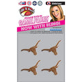 Texas Longhorns Glitter Temporary Face Tattoos - 4 Pack