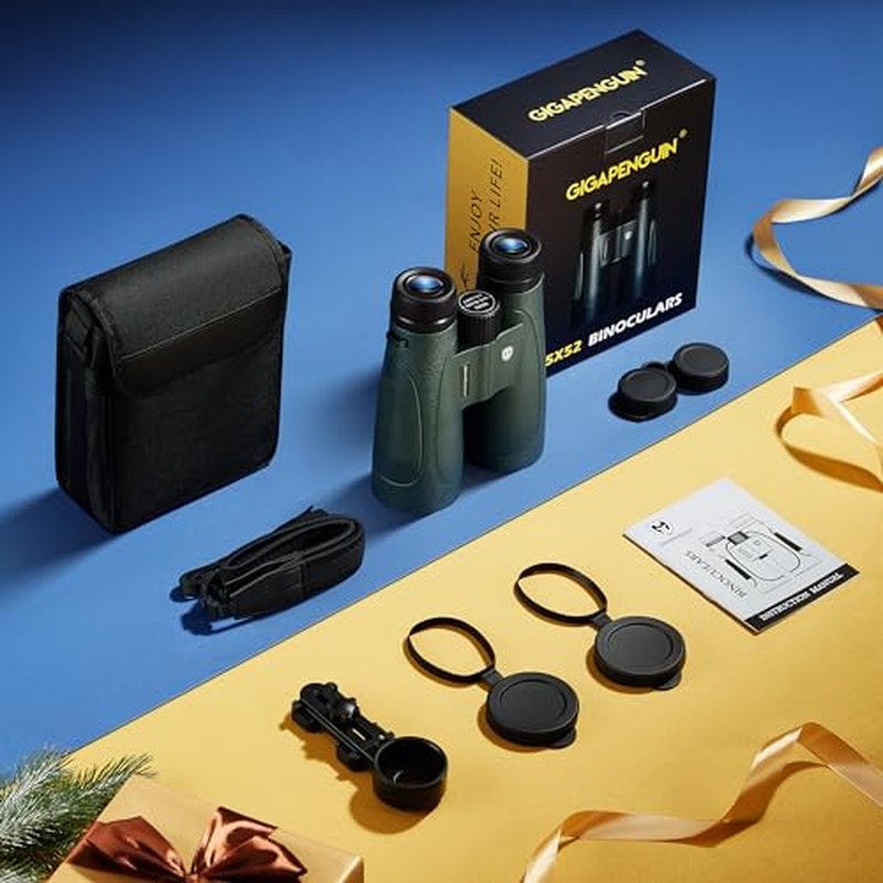 15x52 HD Binoculars for Adults with Phone Adapter
