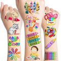 94 PCS Crayon Temporary Tattoos - Back to School Party Favors