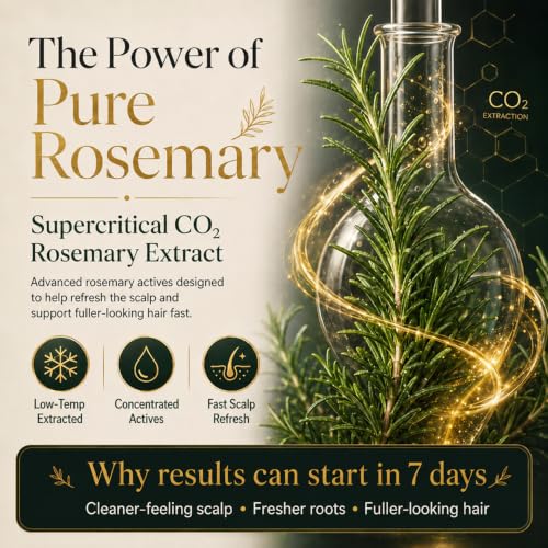 Rosemary Keratin Shampoo for Hair Loss & Thinning Hair