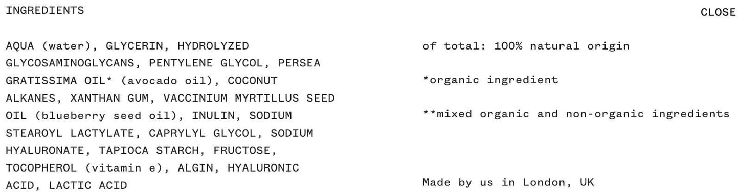 Pai Skincare - Organic Pai Labs Hyaluronic Acid Hydrating Booster | Natural, Vegan, Sensitive Skincare (0.3 fl oz | 10 ml)