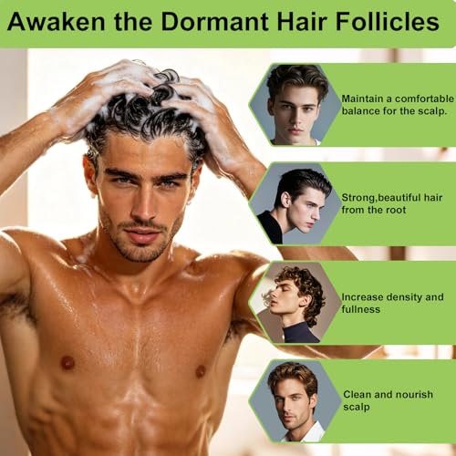 Tgideas Rosemary Biotin Shampoo for Thinning Hair - Volume & Strength