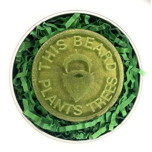 Natural Beard Wash Bar for Men ? Solid Shampoo with Olive Oil & Hempseed Oil ? Cleans, Softens, and Moisturizes ? Beard & Mustache Wash Bar 3 Ounce (Pack of 1), Balsam Grove