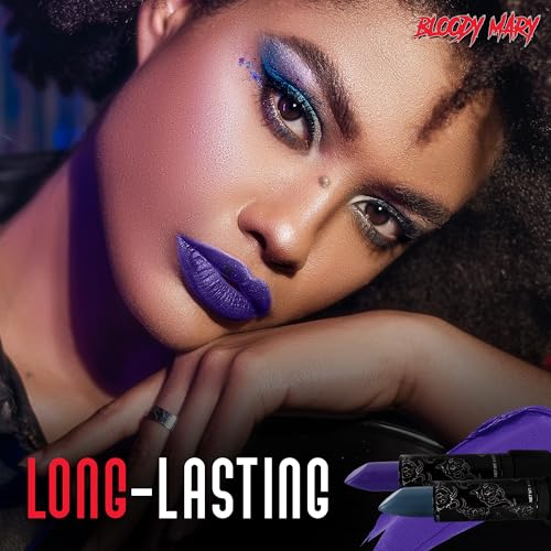 Bloody Mary Blood Red Lipstick - Creamy, Long Lasting