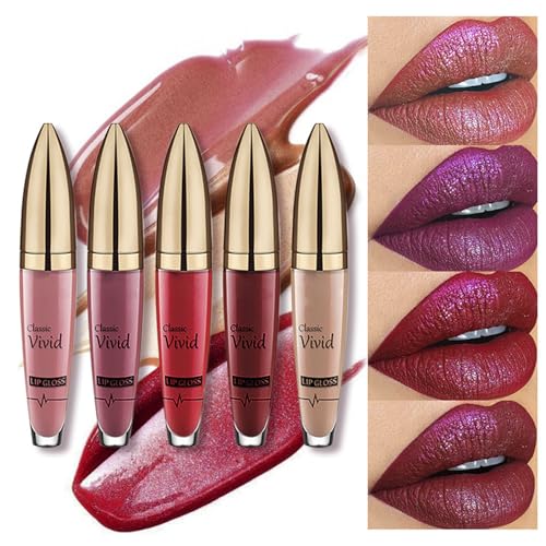 Glitter Liquid Lipstick Set - 3PC Diamond Shine Waterproof