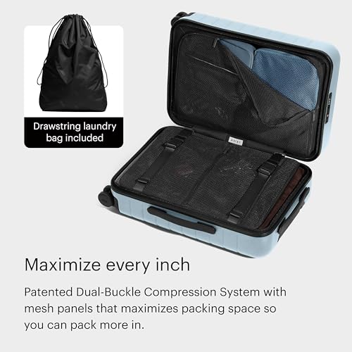 Away 22-Inch Lightweight Hardside Carry-On Luggage - Sky Blue