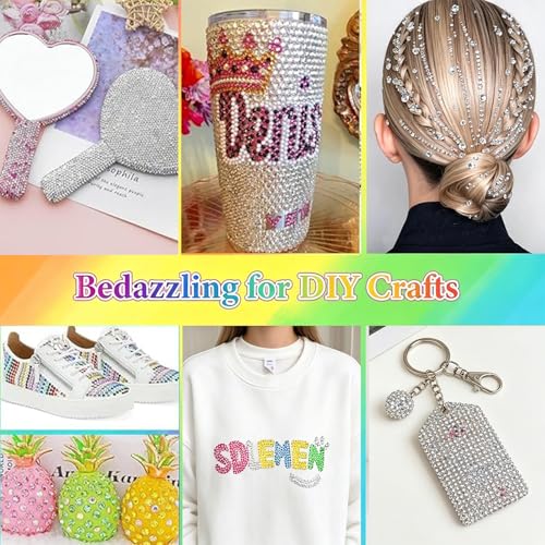 32000pcs Bedazzling Kit with 32 Colors Rhinestones & Tools