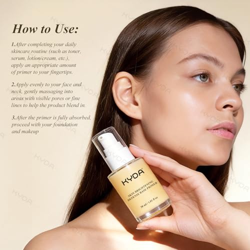 KYDA Skin Protection Base Prep Primer - 1.0 fl oz Hydrating Makeup Primer