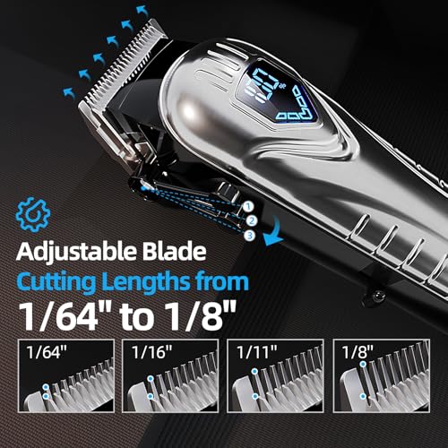 Chicclly Cordless Hair Clippers for Men & Women - Low Noise