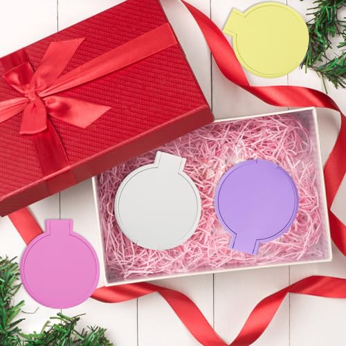 Windspeed 24Pcs Mini Folding Mirror Round Compact, 2.4 in Small Portable Travel Makeup Mirror Compact Mirror for Purse, Women Girls Travel Daily Use