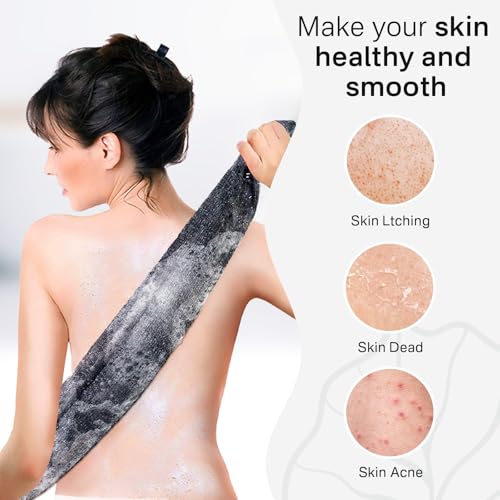 Yiclick Exfoliating Washcloth Towel, Japanese Wash Cloth, Korean Body