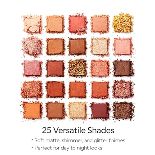 K'APEINE 25-Color Eyeshadow Palette - Matte, Shimmer & Glitter