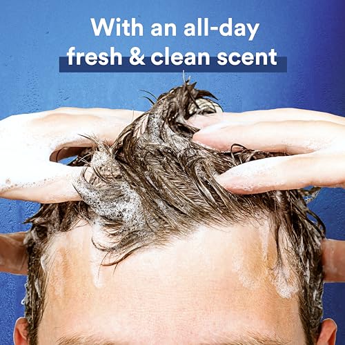 Suave Men Shampoo and Conditioner 2 in 1 Ocean Charge Refreshing, Cleanse and Conditions Hair, 40 oz Pack of 3