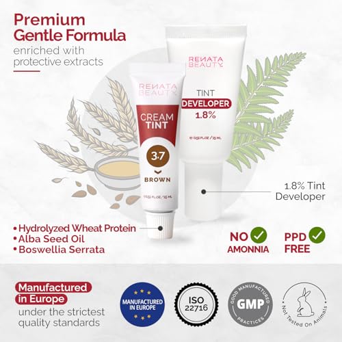 RB Renata Beauty Spot Hair Dye Kit with Developer & Brush