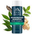 Oars + Alps Men's Sulfate Free Shampoo, Infused with Witch Hazel & Tea Tree Oil, Cleanses & Refreshes, Alpine Tea Tree Scent, 1 Pack, 13.5 Fl Oz