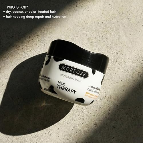 Morfose Milk Therapy Hair Mask for Dry & Damaged Hair - 16.9 Fl Oz