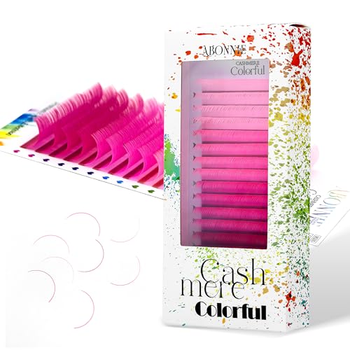 Colored Cashmere Lash Extensions 12-15mm C Curl 0.07