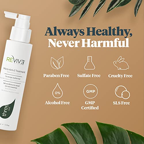 REVIV3 ProCare TREAT Micro-Activ3 Scalp Treatment - Leave-In, Serum,