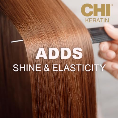 CHI Keratin Reconstructing Conditioner, Delivers Healthier Hair, Adds Shine & Helps Prevent Future Breakage, Sulfate, Paraben, & Cruelty-Free, 32 Oz