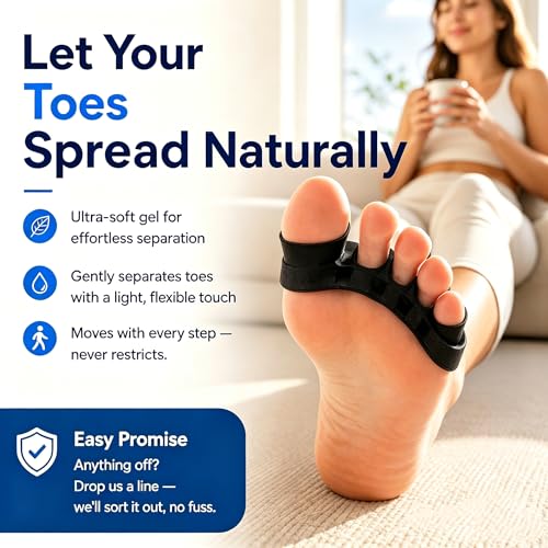 Silicone Toe Separators for Bunions & Alignment